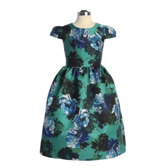 Kids Dream Watercolor Mikado Girls dress size 7/8 - new without tags - Picture 1 of 4